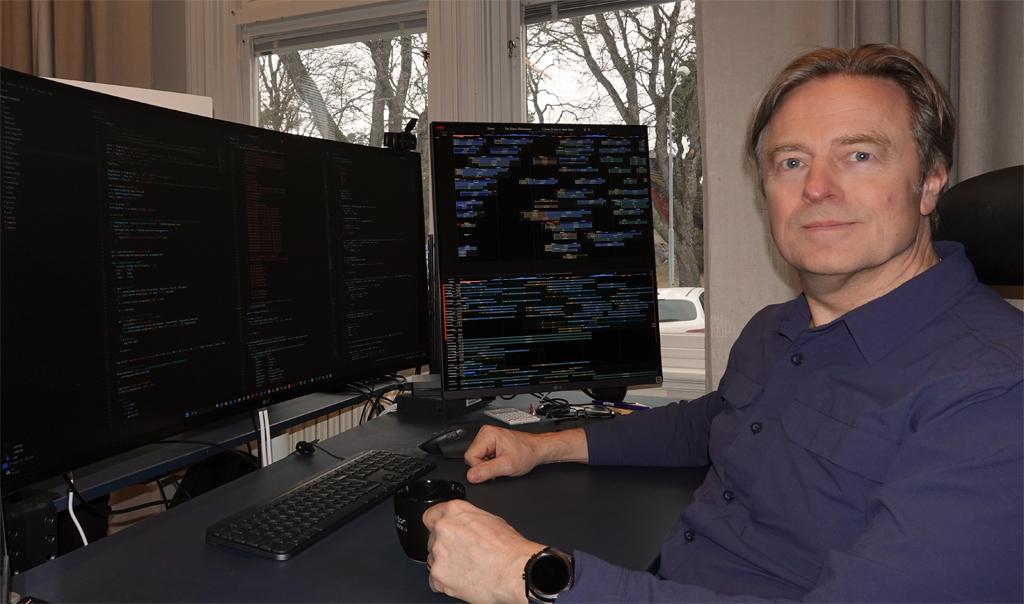 Ivan Wästvind, grundare och VD av Aviation iSolutions AB.